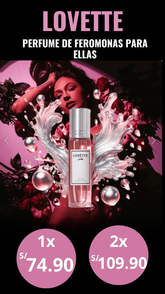 LOVETTE PERFUME CON FEROMONAS